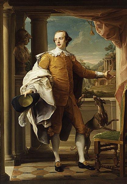 Pompeo Batoni Portrait of Sir Wyndham Knatchbull-Wyndham, 6th Bt oil painting picture